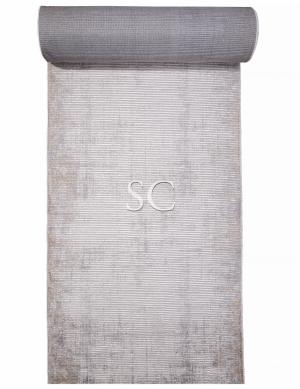 Ковровая дорожка Alanya 22376A white/ light grey